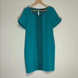 The Limited Teal Greenish/Bluish Sheath Dress